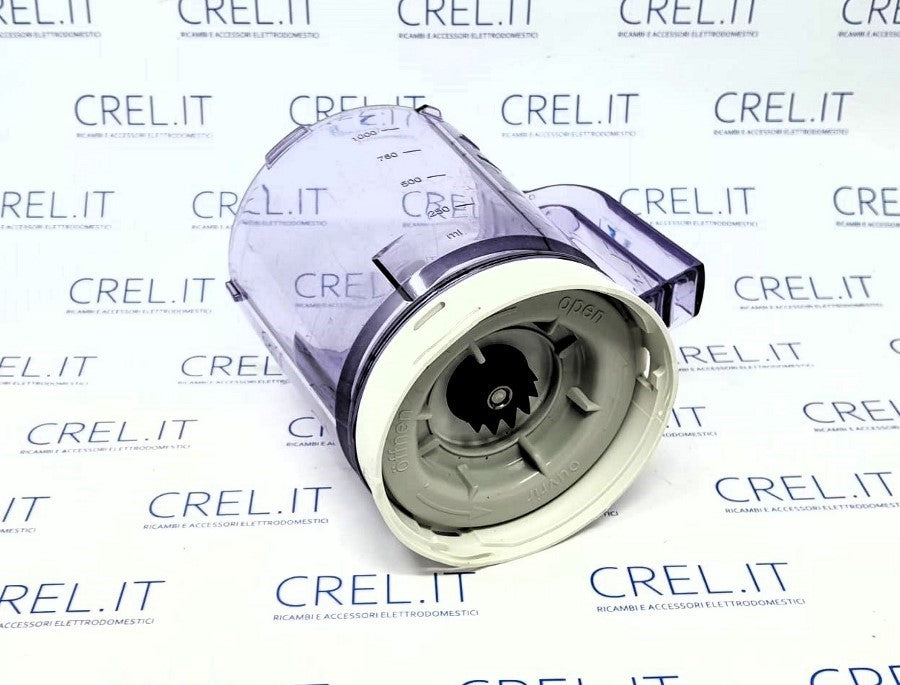 Assieme Bicchiere Frullatore In Plastica Braun K1000 Modello 3210 Usato