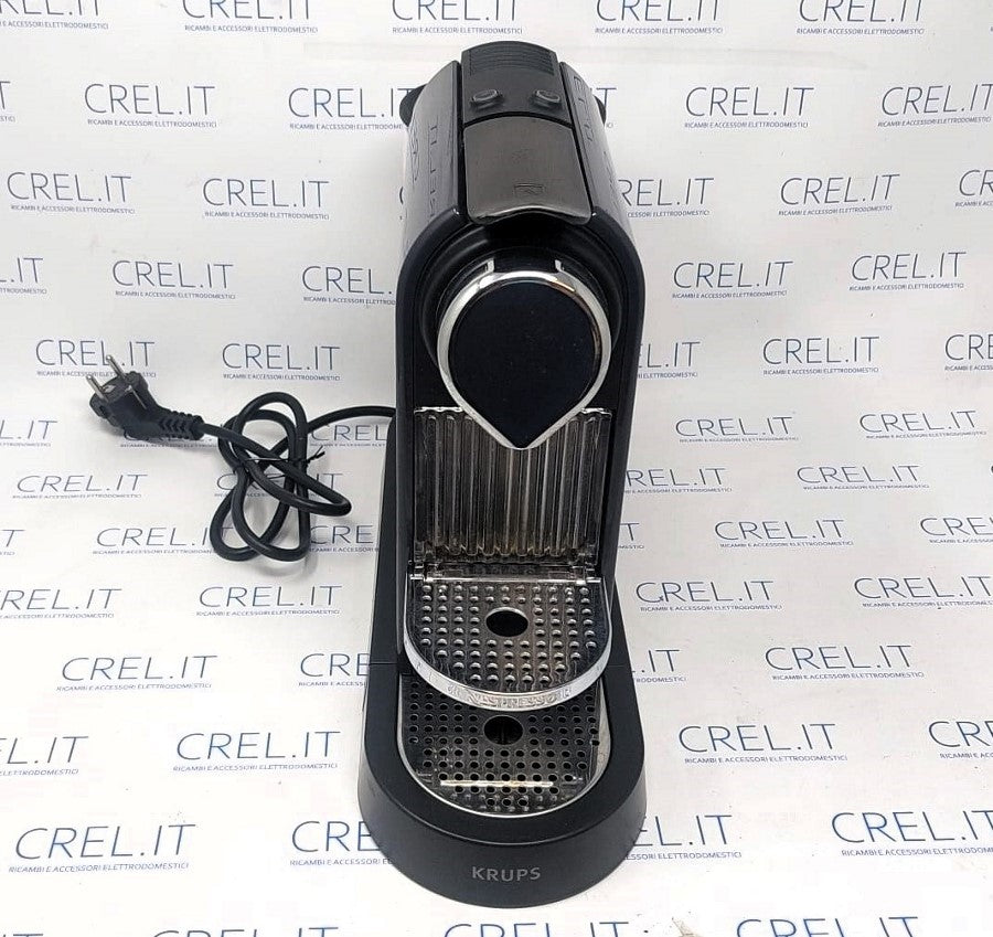 Macchina Da Caffè A Capsule Nespresso Krups Citiz Black Xn700510 Rigenerata Spedizione Gratuita