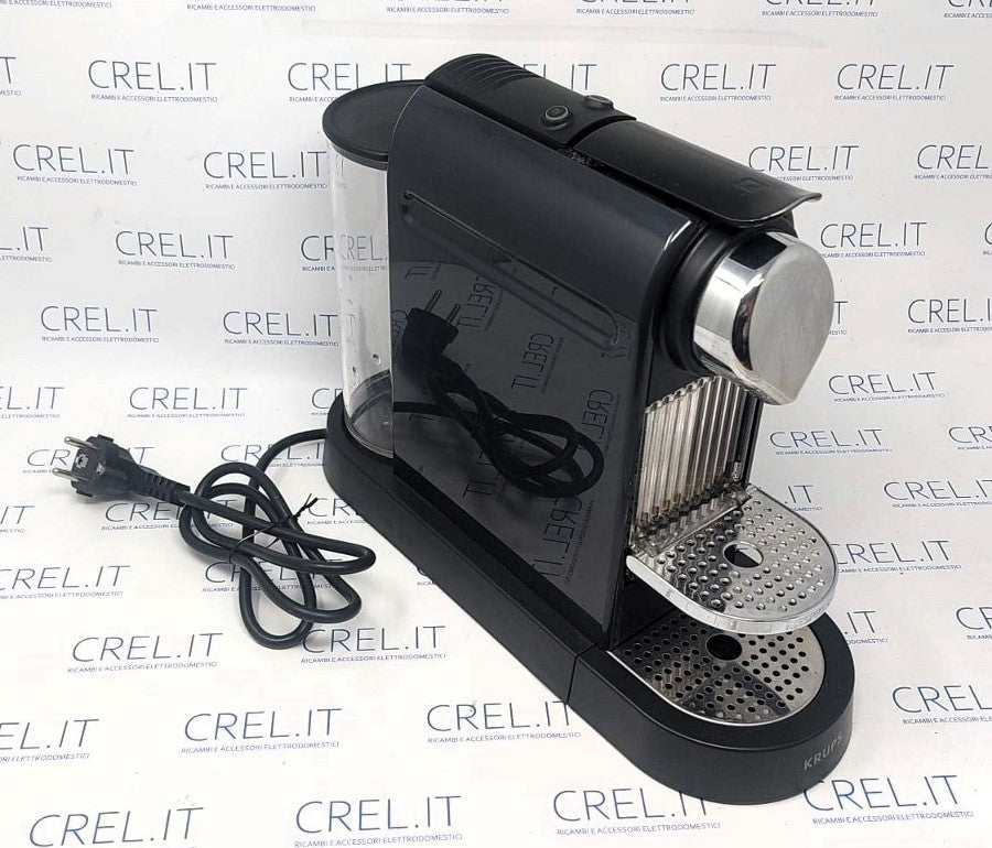 Macchina Da Caffè A Capsule Nespresso Krups Citiz Black Xn700510 Rigenerata Spedizione Gratuita