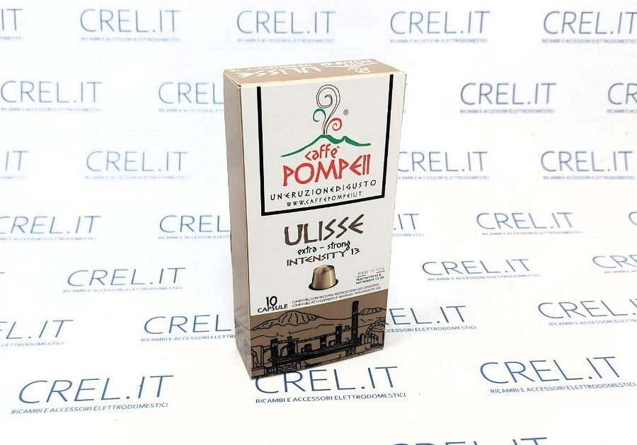 10 Capsule Compatibili Nespresso Caffè Pompei Ulisse