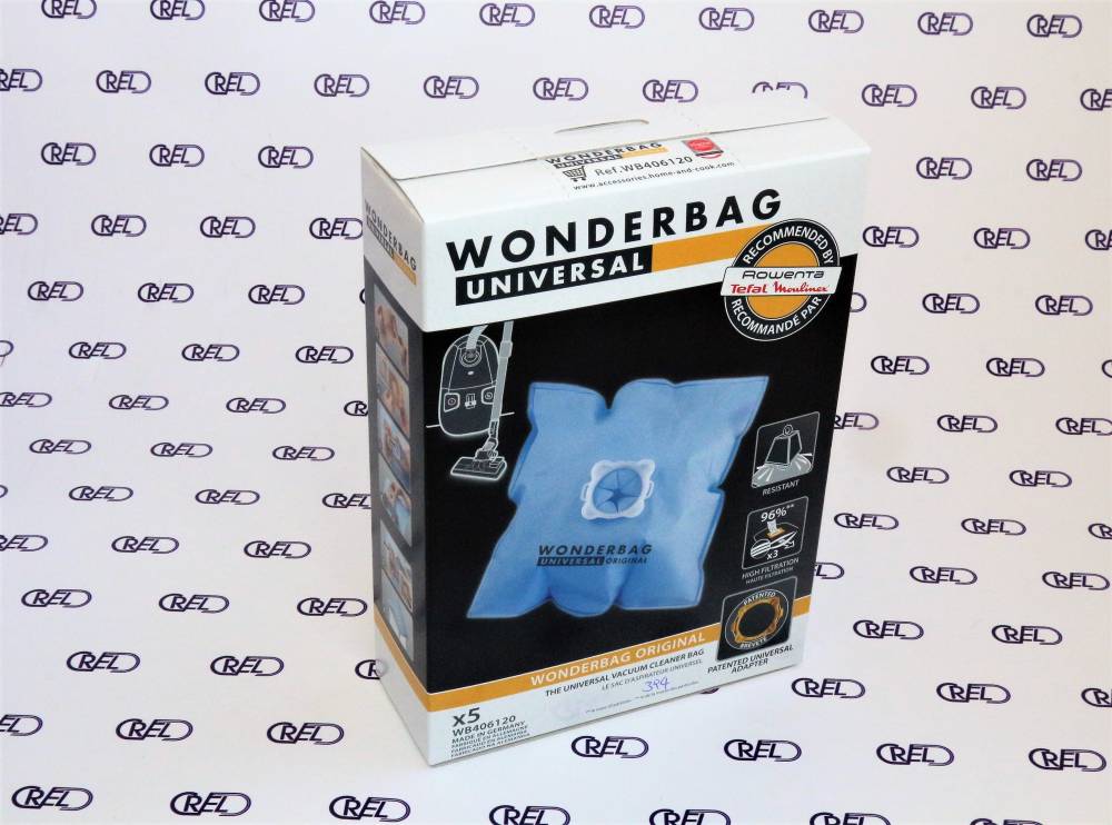 Wonderbag Sacchetto Aspirapolvere Rowenta 5 Sacchi