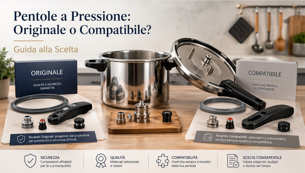 Pentole a Pressione: Originale o Compatibile? Guida alla Scelta