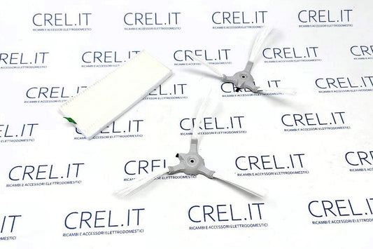 N.2 Spazzolini E Filtro Hepa Robot Aspiratore Rowenta Explorer