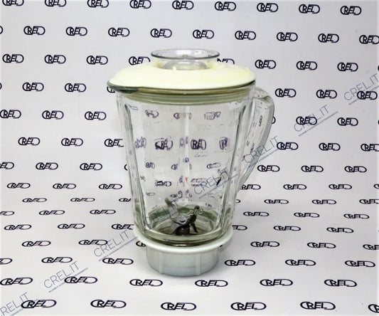 Assieme Caraffa In Vetro Con Coltello Frullatore Ariete 561