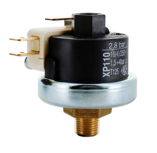 Pressostato "Mater" 1/8 Con Micro Taratura 2.8 Bar Q013