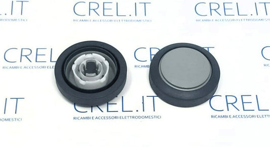 N.2 Ruote Di Ricambio Compatibili Spazzola Folletto Hd50