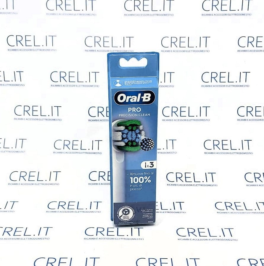 3 Testine Di Ricambio Braun Oral-b Pro Precision Clean