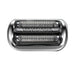 Testina Di Rasatura Argento Compatibile Rasoio Braun 74s