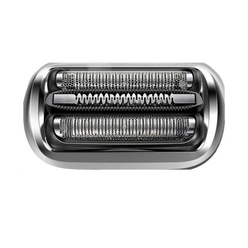 Testina Di Rasatura Argento Compatibile Rasoio Braun 74s
