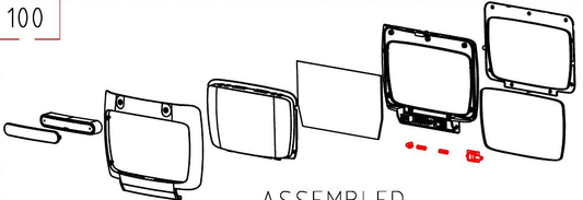 Assieme Porta Con Maniglia Friggitrice Ariete 4621