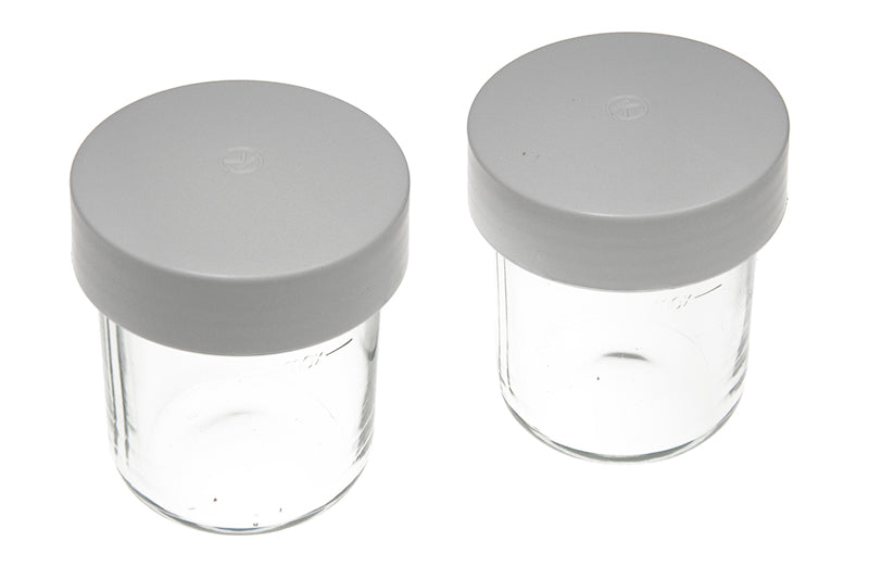 2 Bicchieri Di Vetro Mini Tritatutto Impastatrice Kenwood Chef