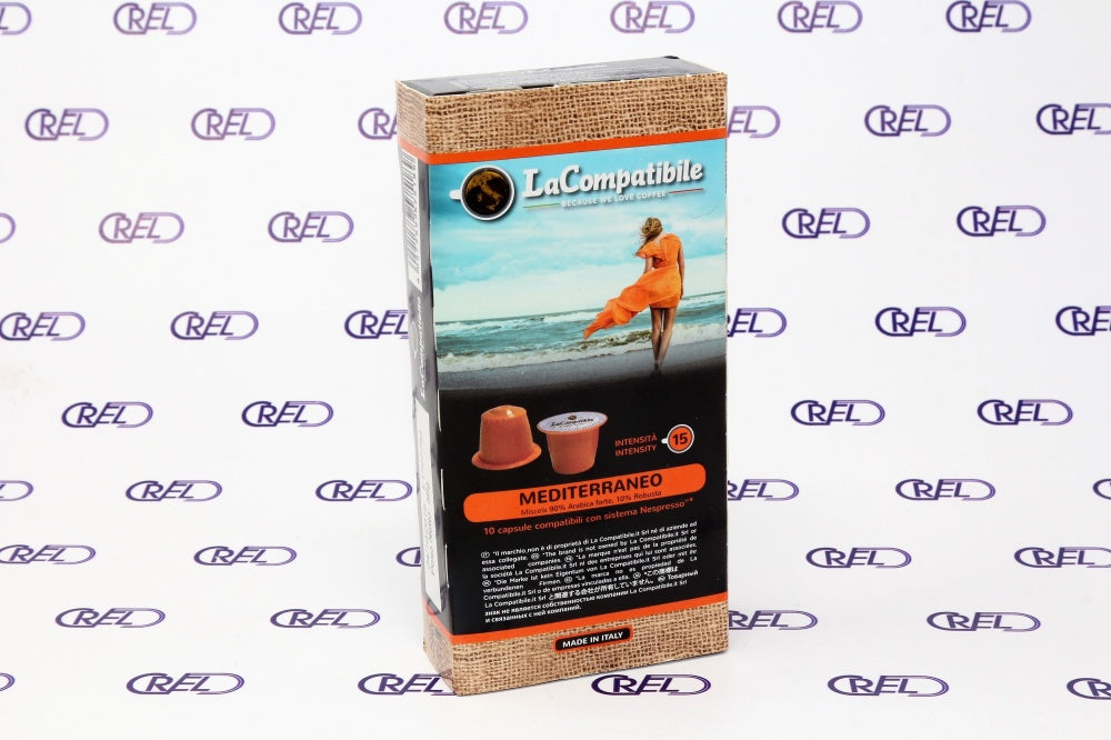 10 Capsule Compatibili Nespresso Mediterraneo