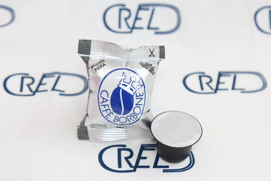 100 Capsule Compatibili Nespresso Borbone Miscela Nera