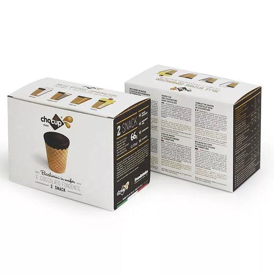 2 Wafer Chocup Maxi Bicchierini Da 120 Ml