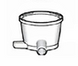 Ciotola Estrattore Succo Hotpoint Ariston Sj4010fr0