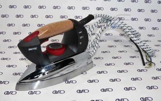 Ferro Bianco Completo Di Cavo Doppio Imetec Zerocalc, Ecocompact