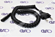 Cavo Alimentazione A Spirale Per Rasoi Adattabile **braun - Philips**