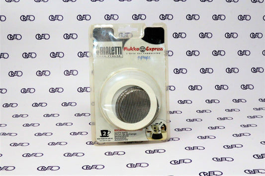 Filtro E Guarnizione 2 Tazze Bialetti Mukka Express