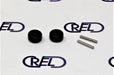 2 Rotelle + 2 Perni Scopa Rowenta Air Force 760 Flex Rh95
