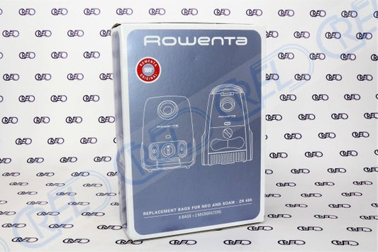 6 Sacchetti Polvere Rowenta Zr480 Soam Neo